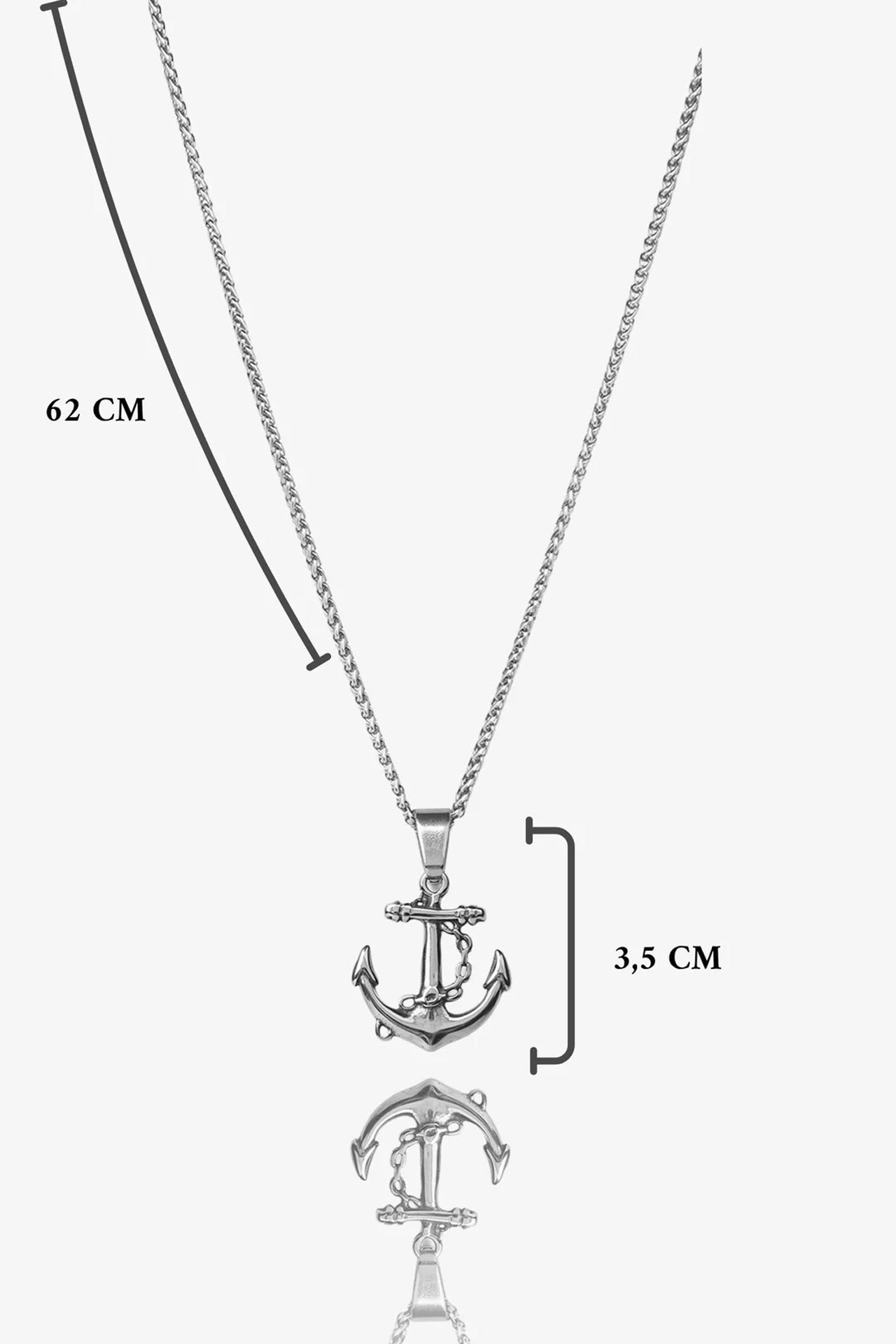 Ankare Çelik Kolye