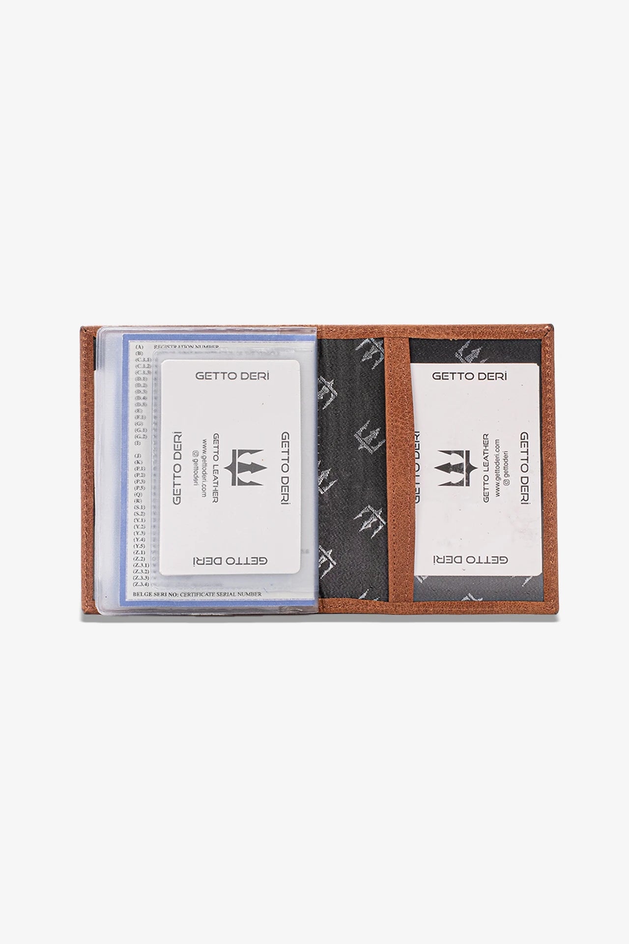 Araba Ruhsatlığı ve Anahtarlık Hakiki Deri Set