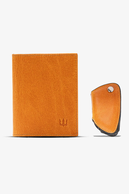 Araba Ruhsatlığı ve Anahtarlık Hakiki Deri Set