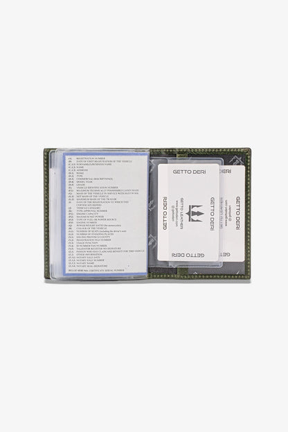 Araba Ruhsatlığı ve Anahtarlık Hakiki Deri Set