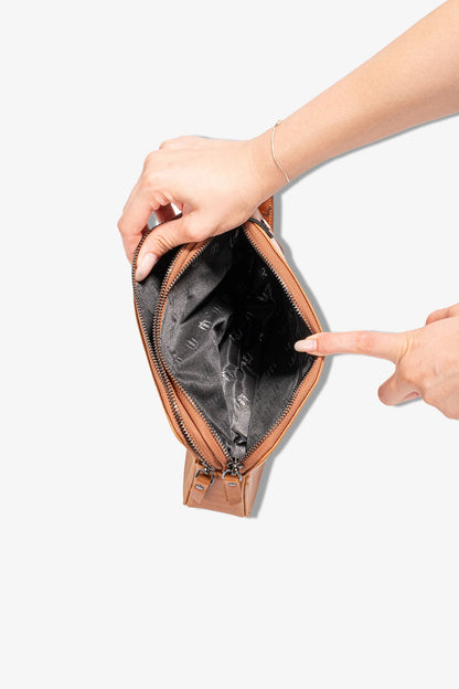 Aubery Hakiki Deri El Çantası