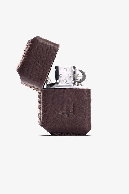 Getto Hakiki Deri Kılıflı Çakmak