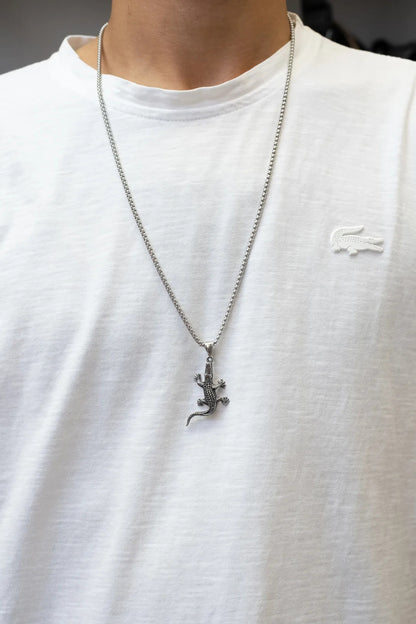 Alligator Çelik Kolye