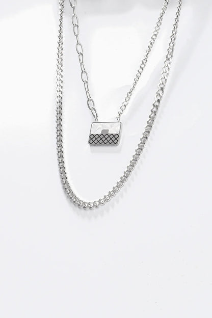 Chain Bag Çelik Kolye