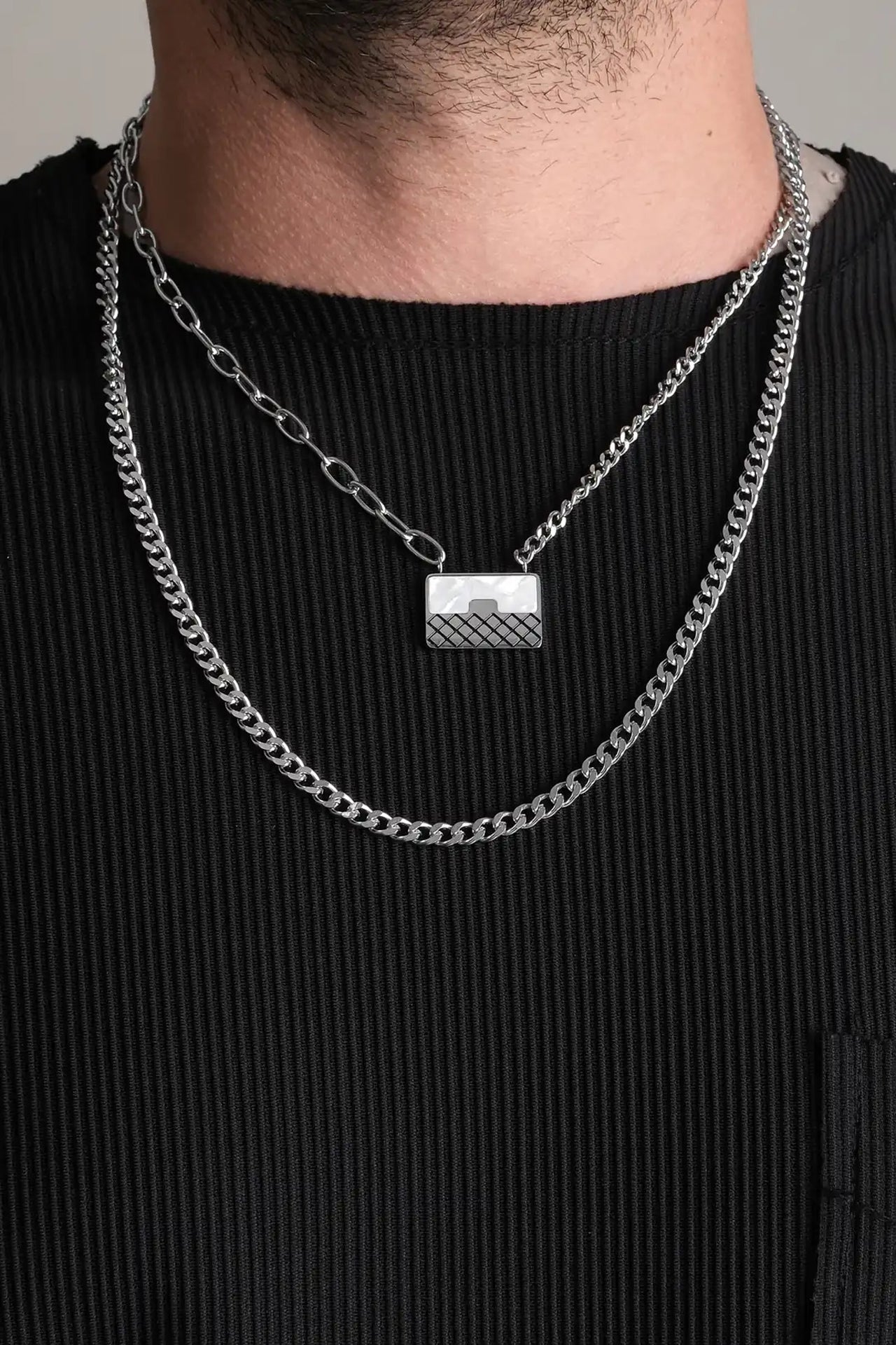 Chain Bag Çelik Kolye