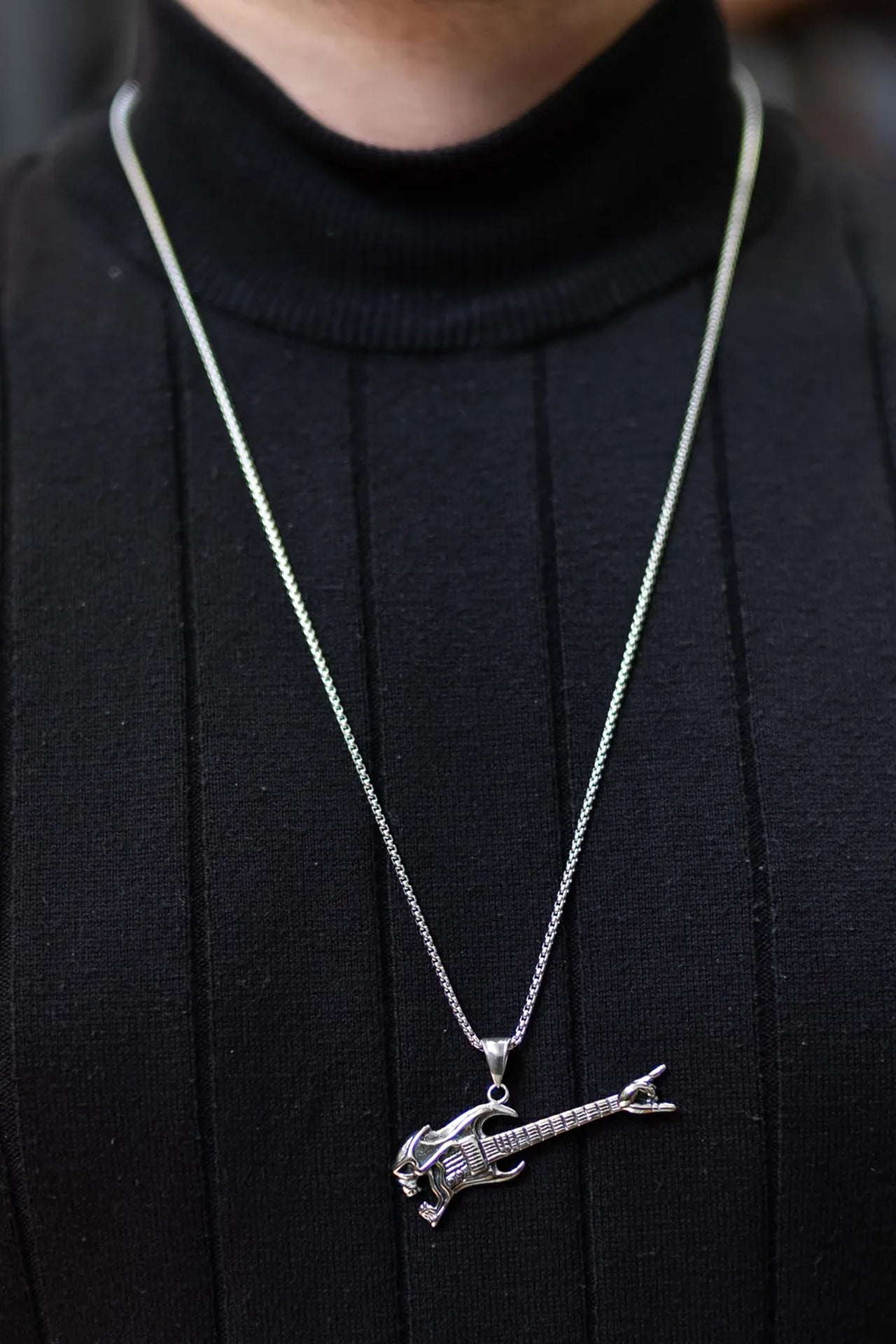 Chittara Çelik Kolye