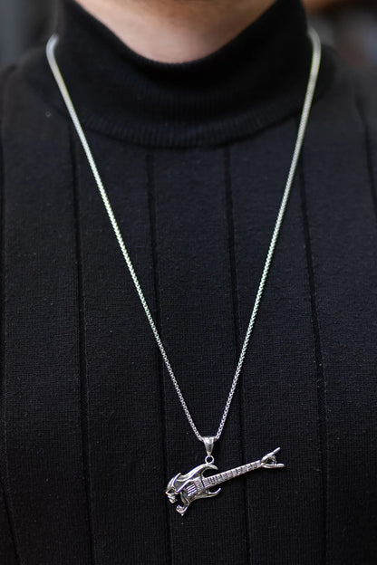 Chittara Çelik Kolye