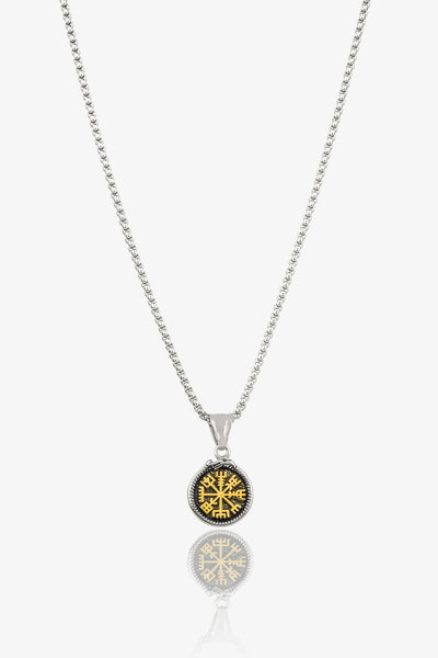 Compass Çelik Kolye