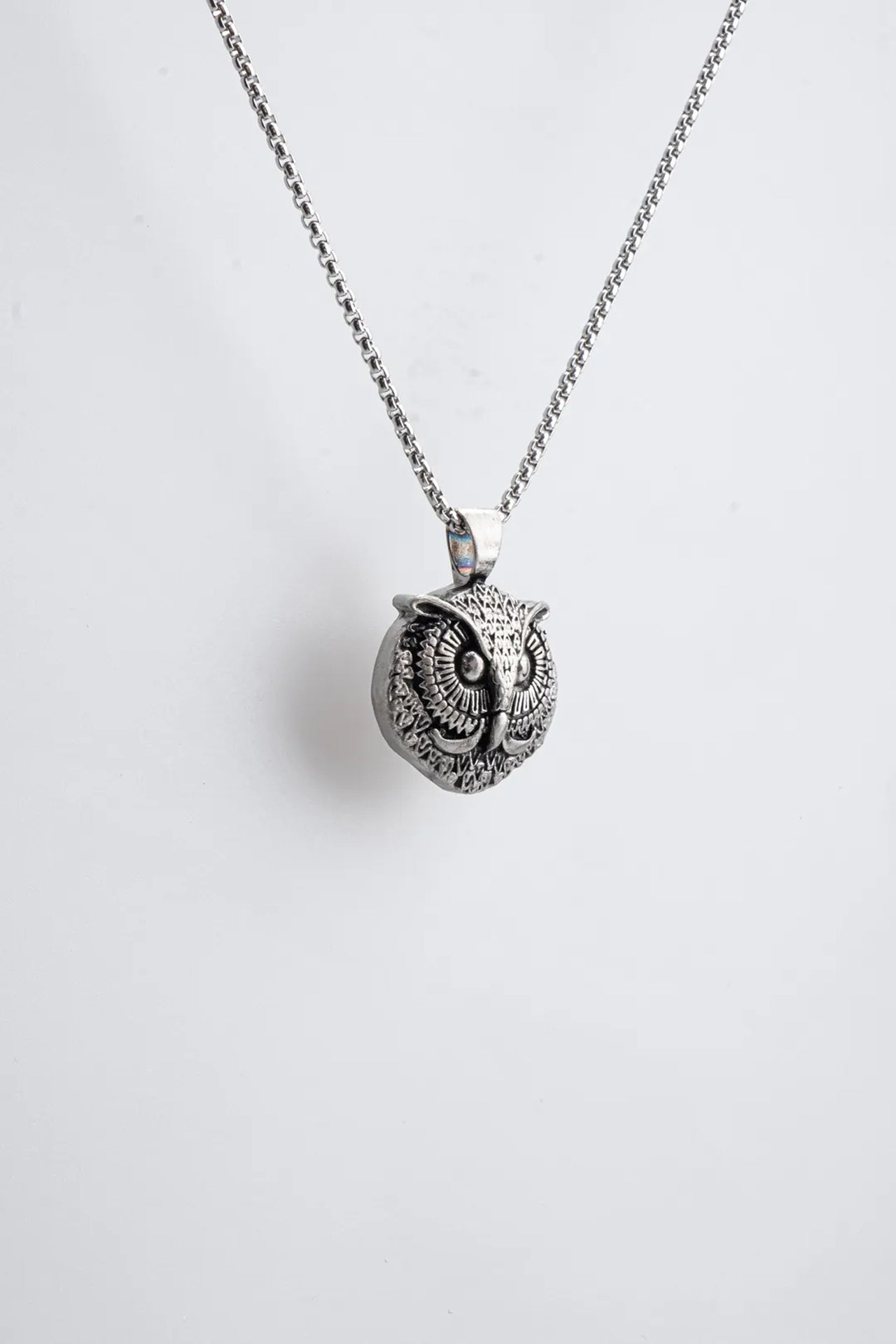 Design Owl Çelik Kolye