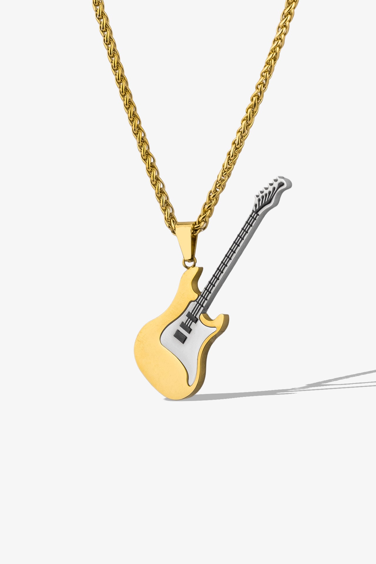 Guitar Çelik Kolye