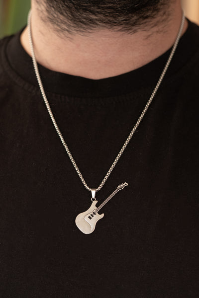 Guitar Çelik Kolye