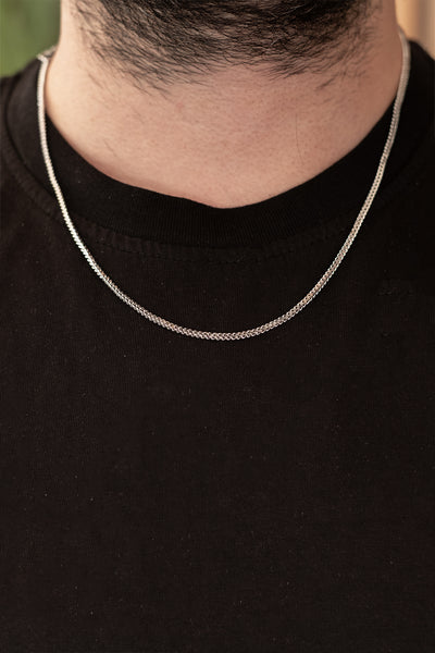 Herringbone Çelik Kolye