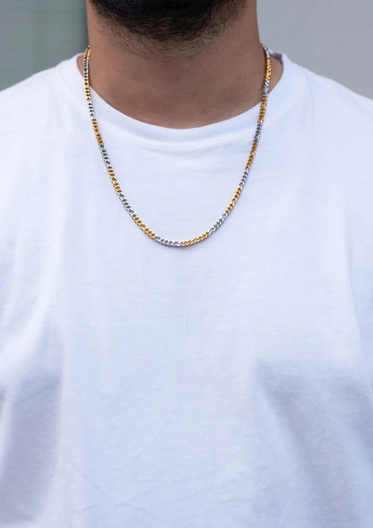 Herringbone Çelik Kolye