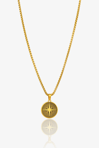 Kuzey Yıldızı Çelik Kolye