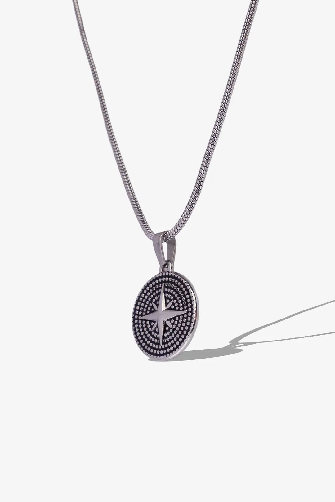 Kuzey Yıldızı Çelik Kolye