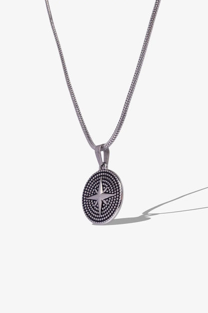 Kuzey Yıldızı Çelik Kolye