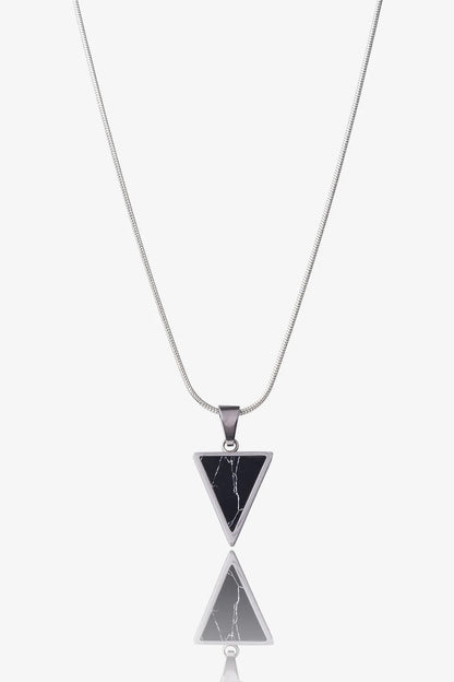 Priz Marin Çelik Kolye