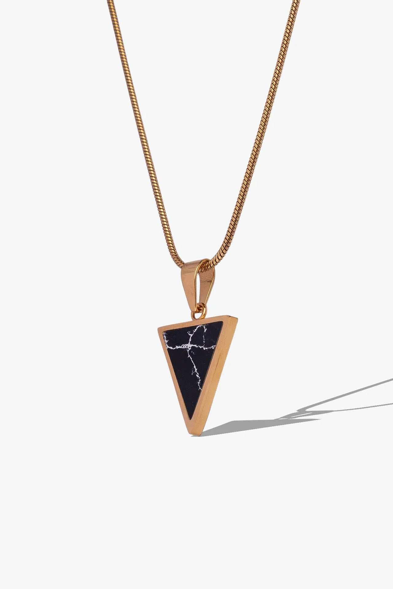 Priz Marin Çelik Kolye