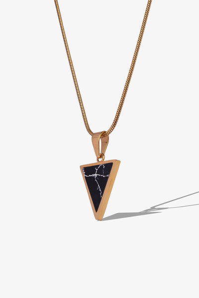 Priz Marin Çelik Kolye