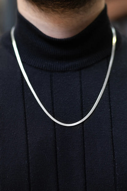 Snake-x Çelik Kolye