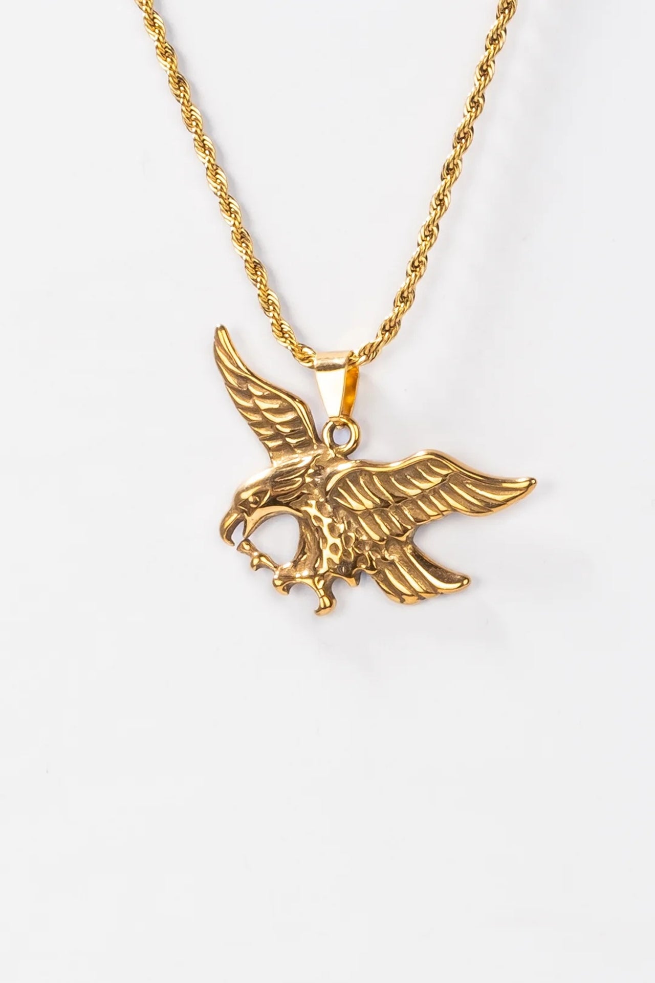 White Eagle Çelik Kolye