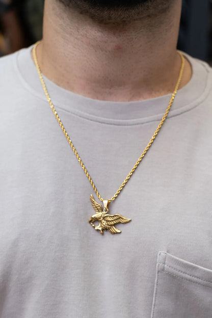 White Eagle Çelik Kolye