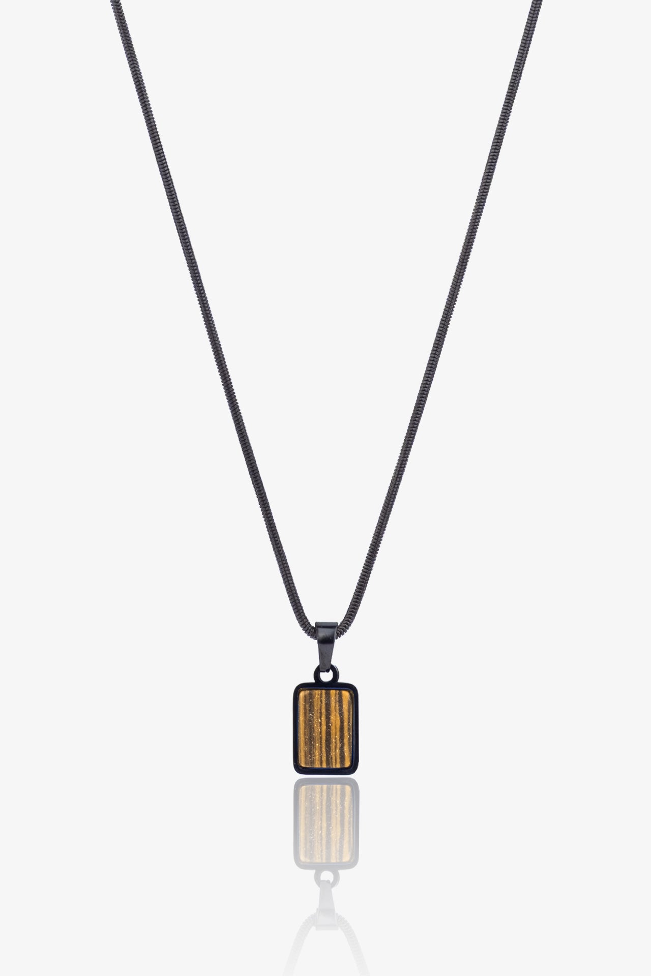 Rechteck Çelik Kolye