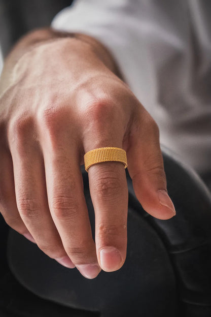 Wicker Çelik Yüzük