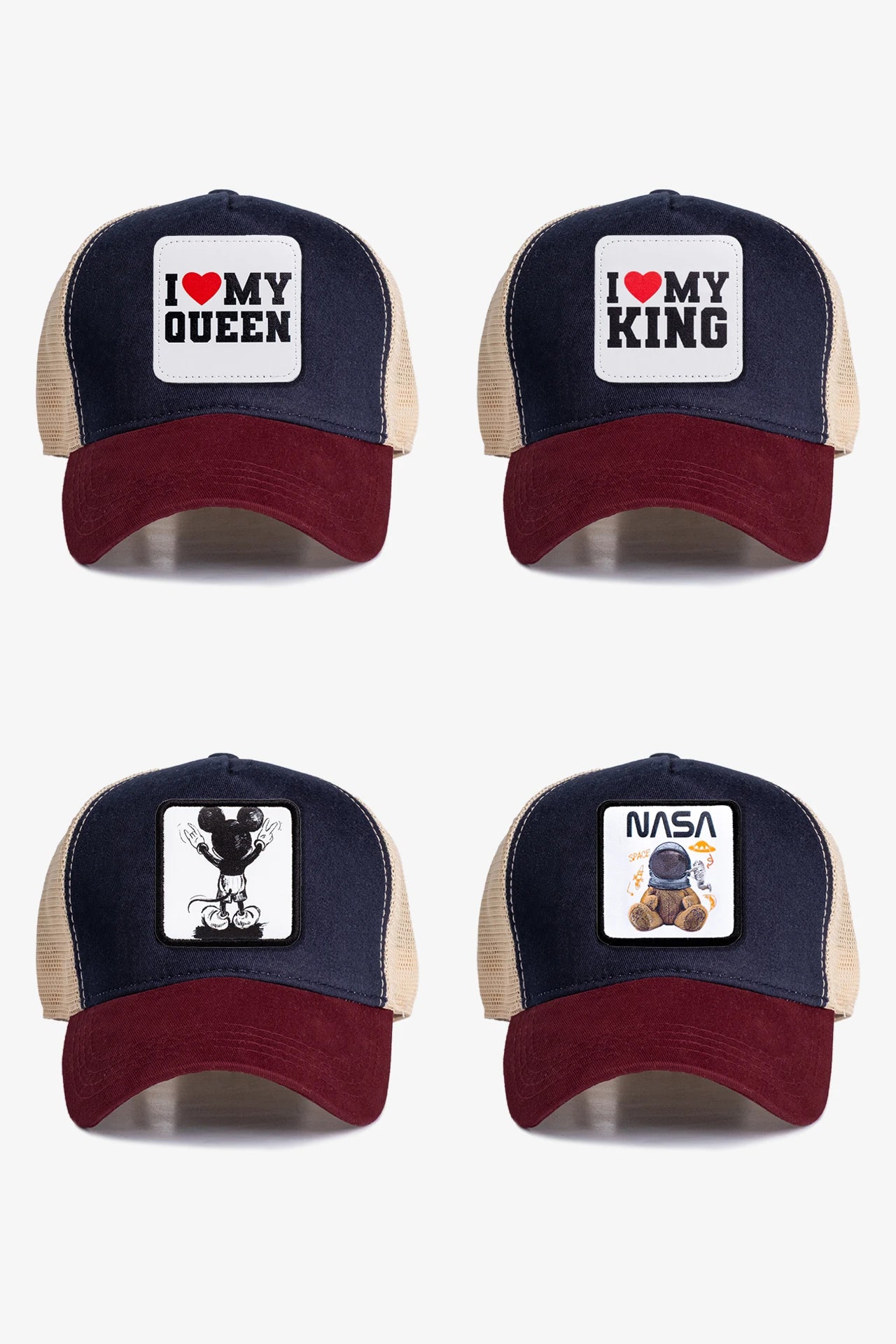 Cover Kep Bordo-Lacivert