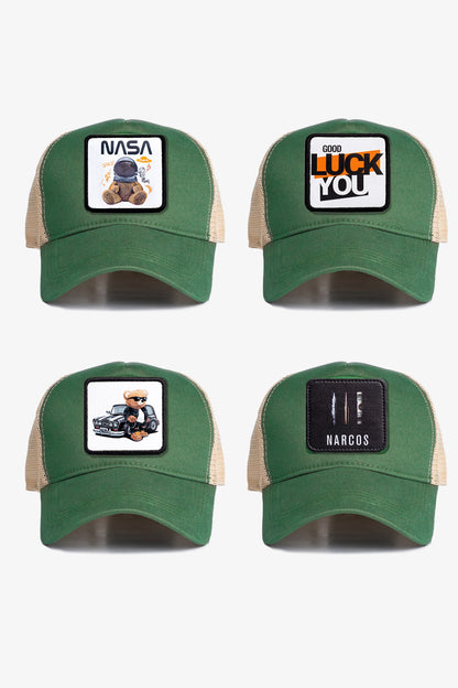 Cover Kep Yeşil-Bej