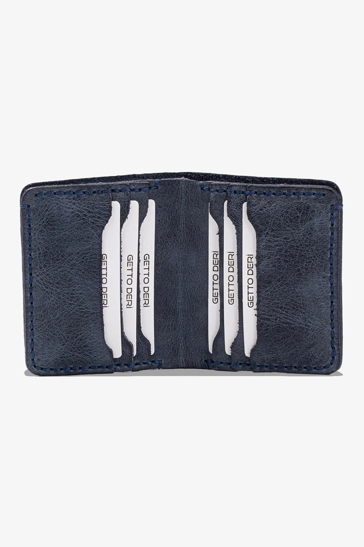 Stanton El Yapımı Hakiki Deri Cüzdan