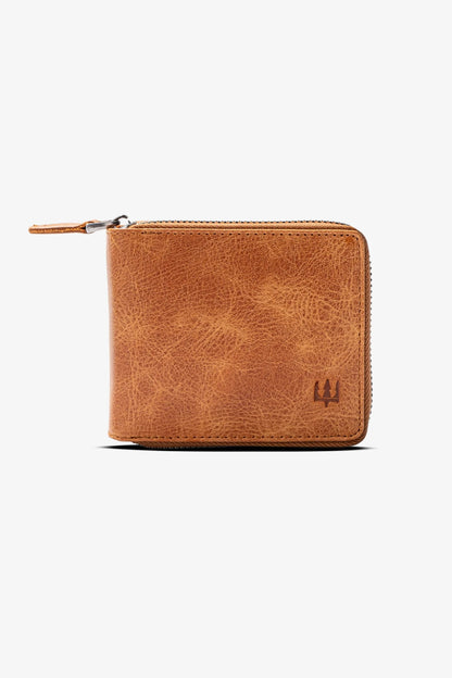 Byanca Hakiki Deri Fermuarlı Cüzdan