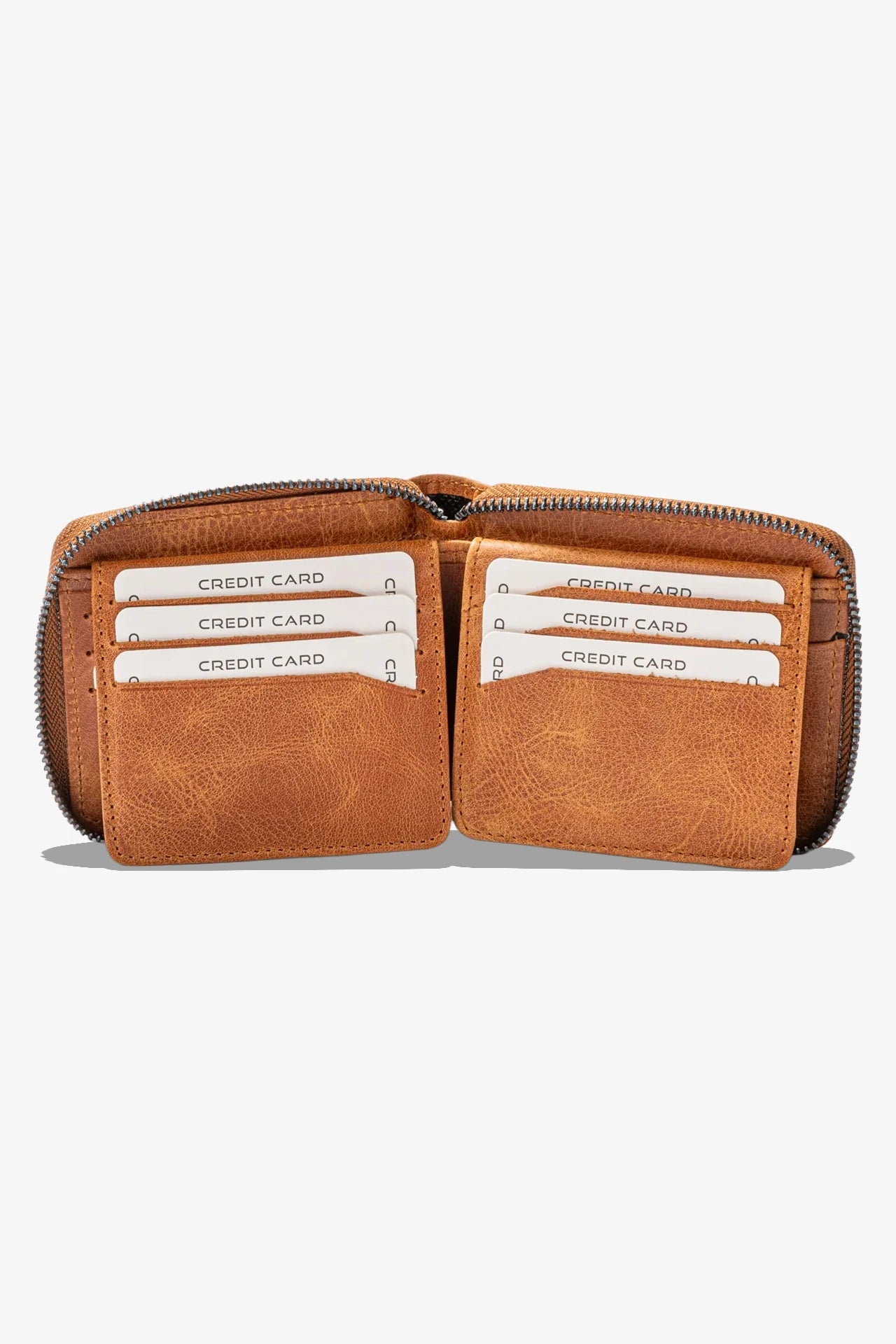 Byanca Hakiki Deri Fermuarlı Cüzdan