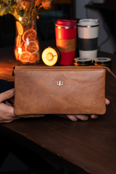 Galata Hakiki Deri El Çantası