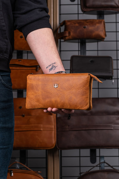 Galata Hakiki Deri El Çantası