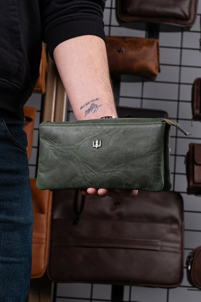 Galata Hakiki Deri El Çantası