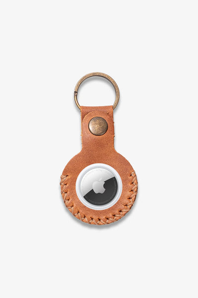 Airtag Hakiki Deri Anahtarlık