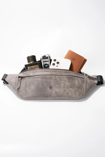 Tudor Hakiki Deri Bel Çantası