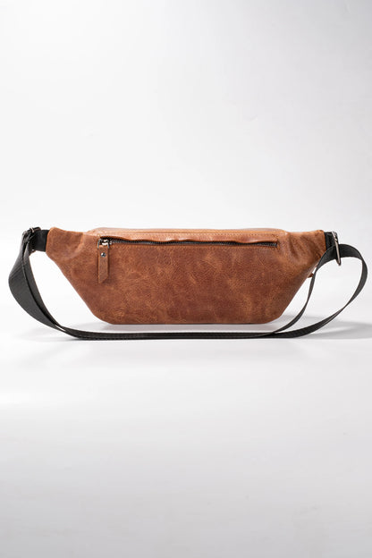 Tudor Hakiki Deri Bel Çantası