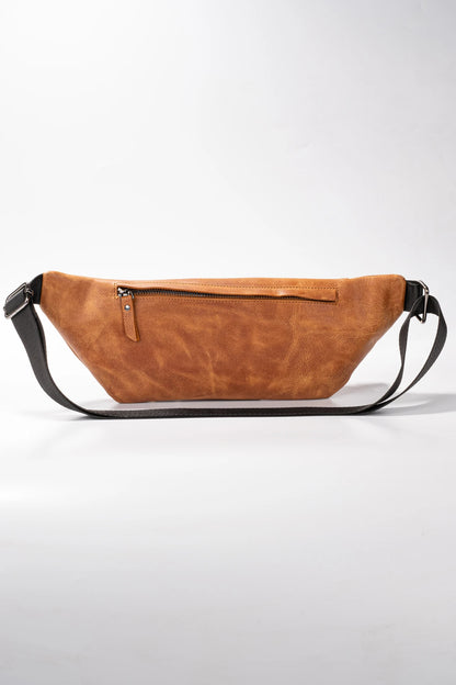 Tudor Hakiki Deri Bel Çantası