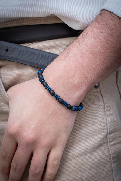 Flat Hematit Bileklik