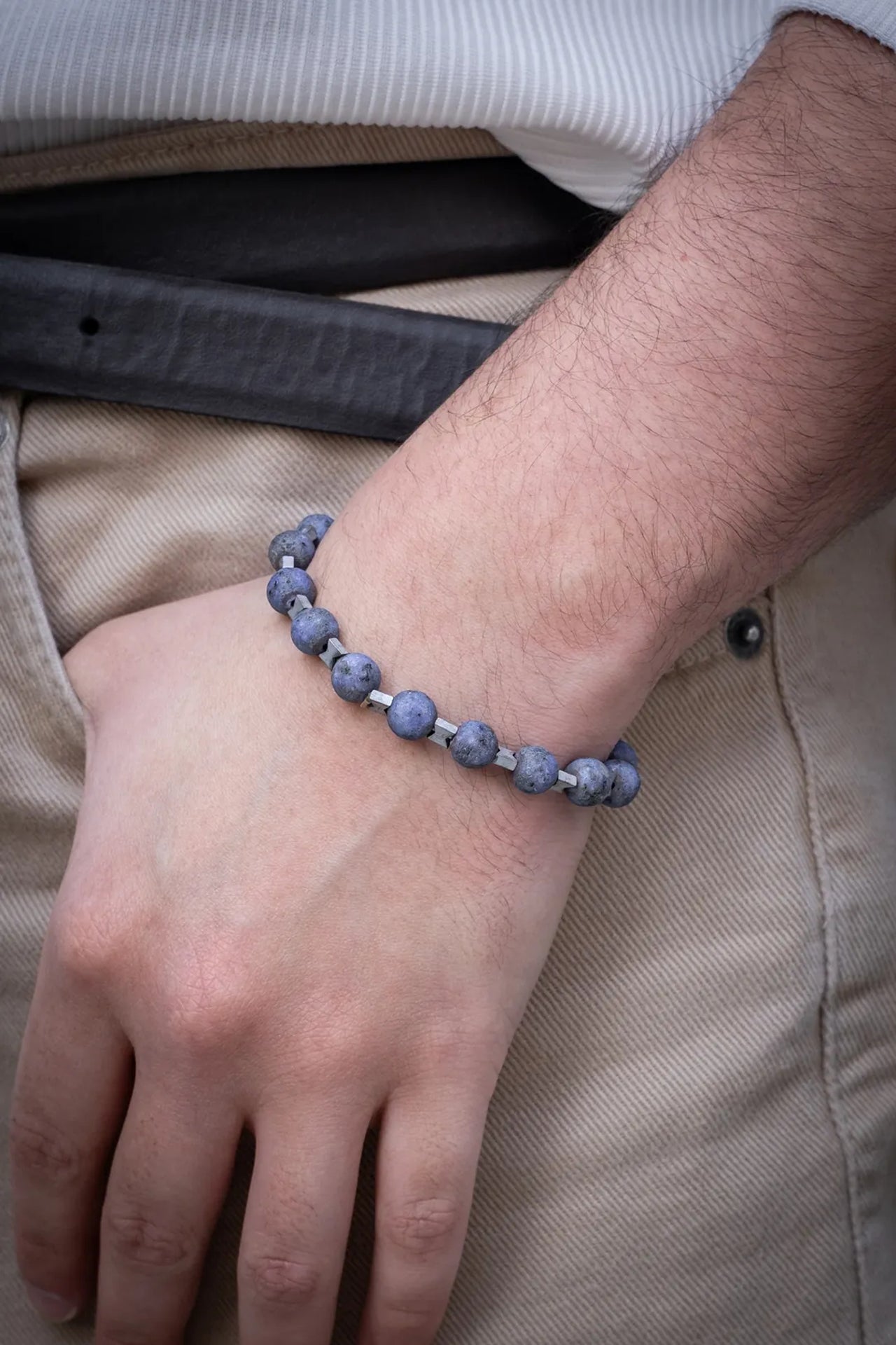 Ice Hematit Bileklik