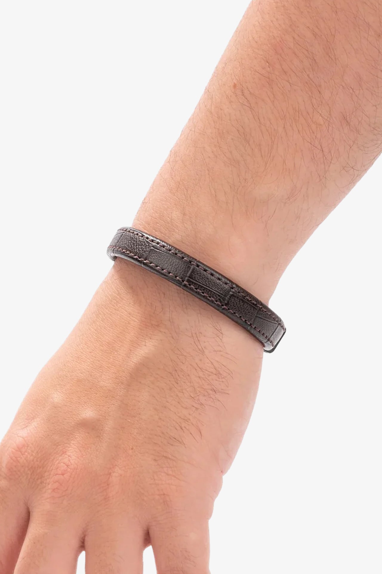 Python Hakiki Deri Bileklik