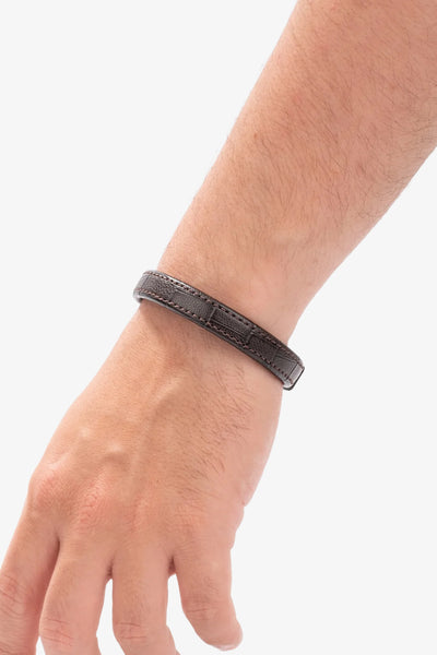 Python Hakiki Deri Bileklik