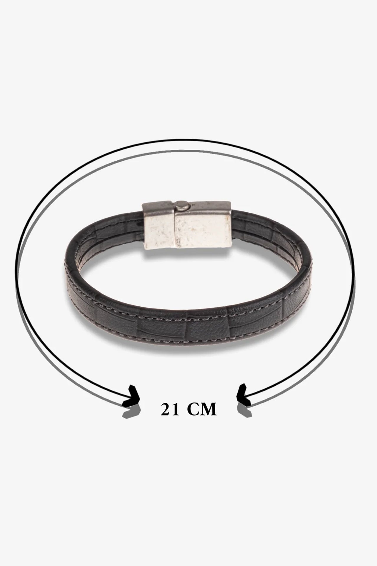 Python Hakiki Deri Bileklik