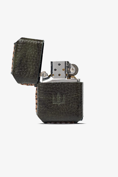 Getto Hakiki Deri Kılıflı Çakmak