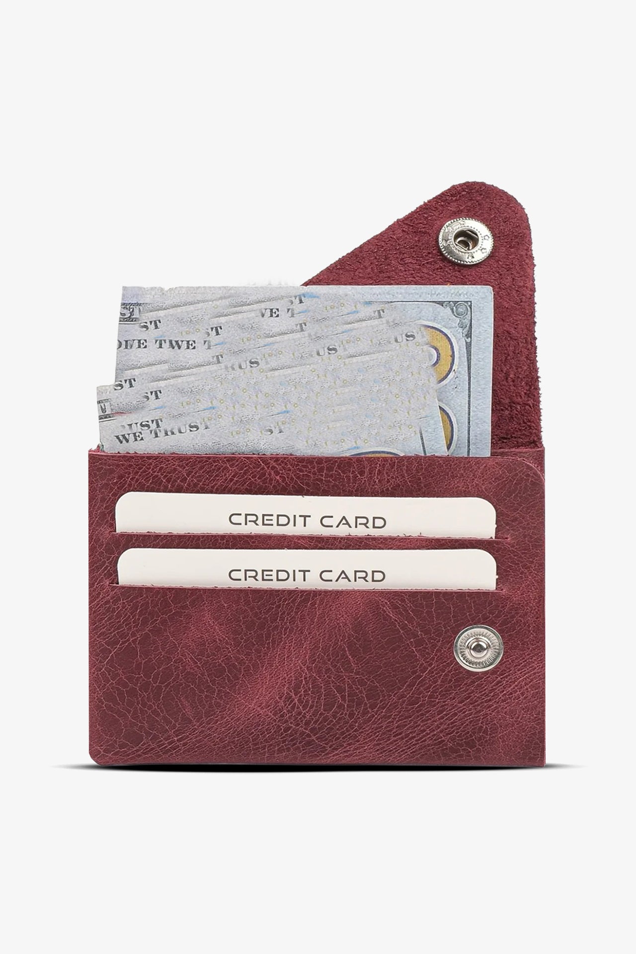 Origami Hakiki Deri Cüzdan