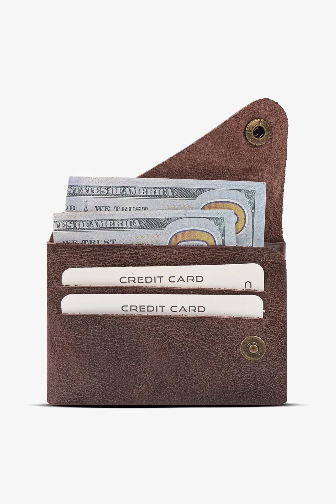 Origami Hakiki Deri Cüzdan