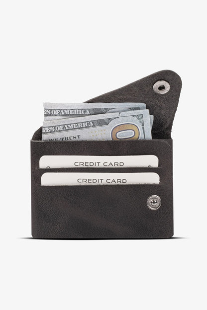 Origami Hakiki Deri Cüzdan