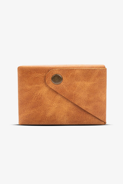 Origami Hakiki Deri Cüzdan